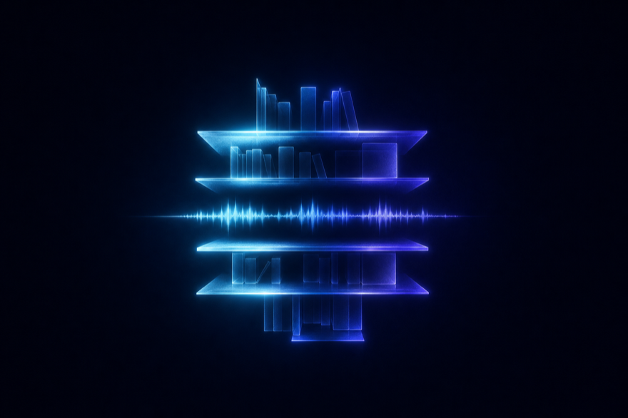 Atlas Library — A personal hub for long-form text and audio.